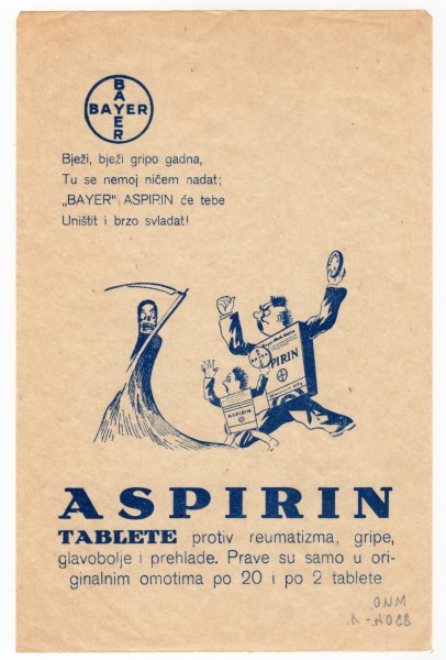 Omotni papir aspirin