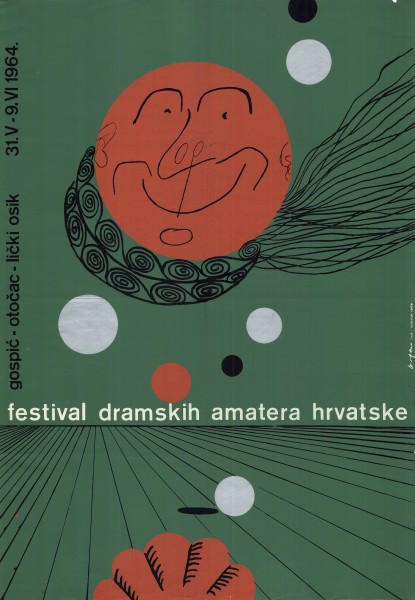 Plakat festival dramskih amatera 3