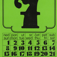 Small kalendar 1972 7