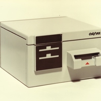 Small 1981 1984 delphax uredski printer   model 84