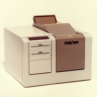 Small 1981 1984 delphax uredski printer   model 85