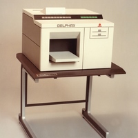 Small 1981 1984 delphax ionski brzi printer   model 94