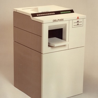 Small 1981 1984 delphax ionski brzi printer   model 96