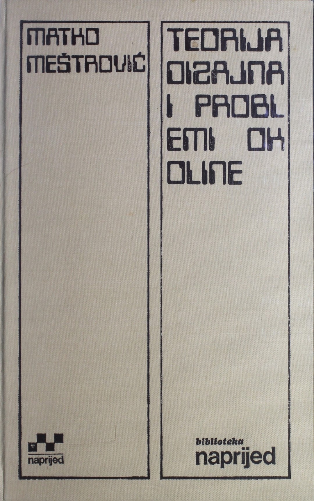 1980 matko mestrovic teorija dizajna i problemi okoline 1 custom